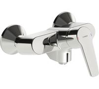 Batterie de douche Hansa Hansapolo, décharge 104 mm, Thermo Cool, 51450193