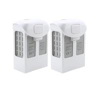 Batterie de Drone 15,2 V 5870 mAh, Compatible avec Les Batteries de Remplacement Lipo 4S de DJI Phantom 4 Pro/Pro v2.0 / Advanced/RTK Intelligent Flight(2Pcs Batteries)