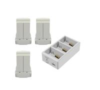 Batterie de Drone 3850 mAh 7,38 V Haute capacité for Mini 3/Mini 3Pro/4 Pro Intelligent Flight/Gestionnaire Charge à 3 Baies(Bundle 3)