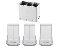 Batterie de drone. Compatible avec DJI, Mini 4 Pro/Mini 3 Pro, autonomie vol 34 minutes, gestion intelligente l'alimentation(3 battery kit)