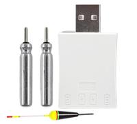 Batterie De Flotteur De Pêche - Flotteurs LED Durables Batterie De Pêche | Batte-bobbers De Pêchxe, Accessoires De Pxêche À Flotteur Adaptés Pêcheurs Nocturnes, À La Pêcshe En Plein Air, À L'eau D