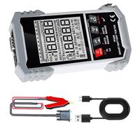 Batterie de haute précision pour batteries à l'acide et au lithium : testeur de résistance interne, outil de mesure de tension précis portable