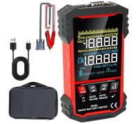 Batterie de haute précision pour batteries à l'acide et au lithium : testeur de résistance interne, testeur de batterie multifonction portable pour acide