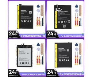 Batterie de haute qualité pour téléphones portables BLACKVIEW BV8900/BV8900 Pro/BV6200 Plus/BL9000 Pro/BV9300/BV9300 Pro/BL9000 Pro/BV4800SE BV4800SE