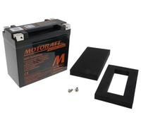 Batterie de moto Motobatt en 12 V 21 AH 310 CCA MBTX20UHD - compatible avec Harley Davidson