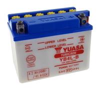 Yuasa Battery Batterie de moto YB4LB DC 12 V 4 Ah