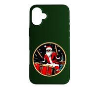 Batterie de Noël/Père Noël Coque pour iPhone 16 Plus