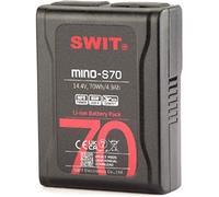 Batterie de poche SWIT Mino-S70 USB-C 70 Wh, compatible USB-A/USB-C/D-tap, fixation en V