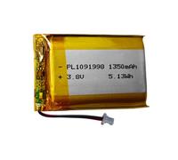 Batterie de rechange 1350 mAh 3,8 V pour caméra Bluetooth Sena 10C EVO pour moto SP59, batterie Evo 10C SP59