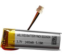 Batterie de rechange 1400 mAh pour Sena Spider RT1 Système de communication Bluetooth SP130 Batterie Sena 50R 3 boutons pour moto Casque Bluetooth Batterie SP128