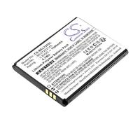 Batterie de rechange 1500 mAh / 5,7 Wh compatible avec Bea-fon SL720, SL720i, SL720i_EU001B, BEA7202145, SL720, SL720i