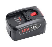 Batterie de Rechange 18V 5.0Ah pour Bosch PBA PSB PSR, pour Outils de la Gamme Verte 18V Maison & Jardin & Système (Non Compatible avec la série Bosch Unlimited)