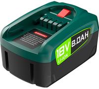Batterie de rechange 18V haute performance, 8000mAh, large compatibilité, 2 paquets de 8000mAh