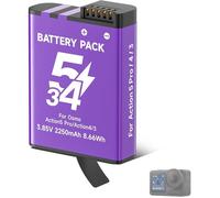 Batterie de rechange 2250 mAh pour .DJI-Osmo. Action 6/5 Pro/Action Osmo Action 4/Action 3/Osmo 360 Extreme,batterie rechargeable