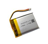 Batterie de rechange 3,7 V pour protection auditive 3M WorkTunes, compatible avec étui de chargement Shure RMCE-TW1, pour batterie de rechange Astro Gaming A38 et A50