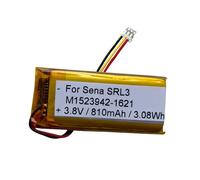 Batterie de rechange 3,8 V 810 mAh pour système de communication Bluetooth Sena SRL3, batterie de rechange SP144, batterie Srl3