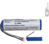Batterie de rechange 361-00029-02 010-10806-30 compatible avec Gar-min Alpha 100,DC50,T5 GPS,TT10,TT15,TT15X Dog Collar Dog Trainer 3400 mAh