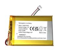 Batterie de rechange 4000 mAh 3,7 V pour Keychron Q1/Q2/Q3/Q4/Q5/Q6 Pro, Q1/Q2/Q3/Q5/Q6 Max, V1/V5 Max Clavier mécanique sans fil