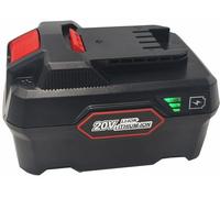 Batterie de rechange 5,0 A 20 V pour batterie Parkside Pap 20 A1, Pap20A3, Pap20 B3, compatible avec Parkside X 20 V Team PPBSTA 20-Li A1, PKHAP 2058, PMRA 20Li B2