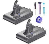 batterie de rechange 5000mAh pour Dyson V6 DC62 - 48% d'autonomie en plus avec 21,6V haute performance