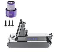 Batterie de rechange 6000 mAh V10 pour Dyson V10, compatible avec les aspirateurs Dyson SV12 V10 Animal V10 Absolute V10 Motörhead V10 Fluffy V10 Total Clean