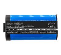 Batterie de rechange 7,4 V 3400 mAh compatible avec Logitech Ultimate Ears UE MegaBoom S-00147 Haut-parleur de rechange pour 533-000116, 533-000138