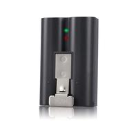 Batterie de rechange avec anneau pour sonnette de porte 2/3/4, caméra spotlight, caméra intérieure et extérieure, batterie Li-ion rechargeable 3,65 V 6040 mAh