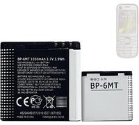 Batterie De Rechange Bp-6mt Compatible Avec No-Kia 6720 Classic, E51, E81, N81, N81 8gb, N82