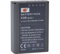 Batterie de rechange compatible avec appareil photo Olympus BLN-1 E-M1 E-M5 OM-D Pen-F E-P5 Mark II