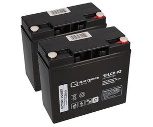 Batterie de rechange compatible avec aspirateur à récurer Numatic TTB1840 24 V 23 Ah