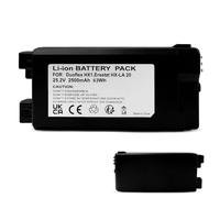 Batterie de rechange compatible avec aspirateur Miele Duoflex HX1 Basic, 25,2 V, 2500 mAh, 63 Wh, batterie lithium-ion de rechange pour modèle HX-LA 20 (pas pour HX-LA 21)