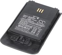 Batterie de rechange compatible avec DeTeWe Aastra DT690, DT692 3,7 Volt 930mAh, 72,9x43,8x9mm