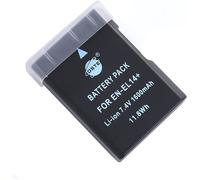 Batterie de Rechange - Compatible avec Nikon EN-EL14 EN-EL14A DF D3100 D3200 D3300 D3400 D3500 D5100 D5200 D5300 D5500 P7000 P7100
