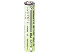 Batterie de rechange compatible avec pile Sanyo CR12600SE Size 2N, FDK CR12600SE 3 V 900 mAh alcaline