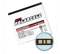 Batterie de rechange compatible avec Sony Ericsson Live avec Walkman Vivaz Pro U8i Vivaz U5i Xperia X8 (remplace la batterie d'origine EP500) Polarcell avec chiffon de nettoyage pour écran Mungoo