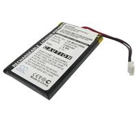 Batterie de rechange compatible avec Typhoon MyGuide 3100 PN : Typhoon BT553759 1100 mAh