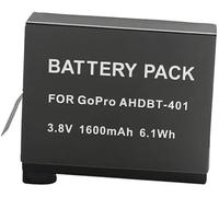 Batterie de rechange compatible pour Go - Pro Hero 4 Noir 1600 mAh
