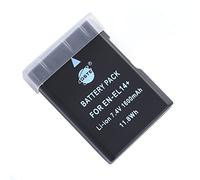 Batterie de Rechange DSTE - Compatible avec Nikon EN-EL14 EN-EL14A DF D3100 D3200 D3300 D3400 D3500 D5100 D5200 D5300 D5500 P7000 P7100 P7200 P720 P720 P720 700 px. Caméra 7800