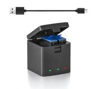 Batterie de Rechange et Chargeur pour Hero 12/11/ 10/9 | pour Mini Creator Edition, kit de 2 batteries et 1 chargeur, compatible avec CHDHX-901-XX