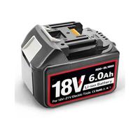 Batterie de rechange for outils électriques Makita 18 V, 6 Ah, 4 Ah, BL1830B, BL1850B, BL1850, BL1840, BL1860, BL1815(6AH)