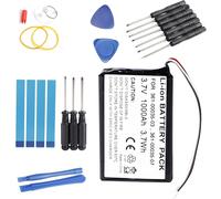 Batterie de rechange GPS 1000 mAh 3,7 V 361-00035-03 361-00035-07 compatible avec Garmin Nuvi 2405LT 2447 LMT 2447LT 2455LMT 2455LT 2457LMT 2475LT 2495LMT 2505LT 555LMT. 2555LT A3AVDG03
