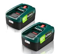 Batterie de rechange haute capacité pour Bosch PBA PSB PSR Batterie pour outils 18 V Green Tools Maison et Garden Système 18 V, Gardena 18 V