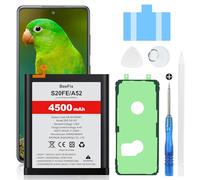 Batterie de rechange haute capacité pour Samsung Galaxy S20 FE (G780F), A52 (A525F), A52s (A528B), 4500 mAh, pour Galaxy (A526B), S20 FE 5G (G781B) (EB-BG781ABY) avec outils de réparation