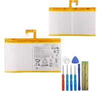 Batterie de rechange L16D2P31 compatible avec Lenovo Tab 4 10 TAB 4 10 Plus TB-X304 TB-X304F TB-X304N avec outils