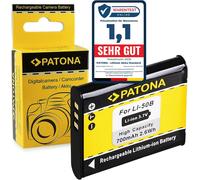 Batterie de Rechange Li-50B Compatible avec Olympus,Ricoh DB-100,Pentax D-LI92