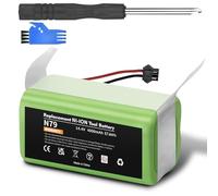 Batterie de rechange Li-ion 14,4 V pour Ecovacs Deebot N79 N79S DN622, Eufy RoboVac 11,11S,11S MAX, 12, 15C, 15C MAX, 25C, 30, 30C, 30 MAX, 35C, G10 Hybrid, Conga Excellence 990 950 1090 g