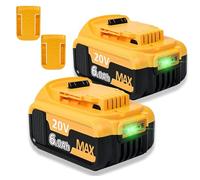 Batterie de rechange Li-ion haute capacité 20 V 6,0 Ah / 6000 mAh pour batterie 18 V DCB200 DCB184 DCB101 DCB107 DCB112 DCB105 DCB115 DCB203