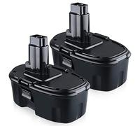 Batterie de rechange NIMH DC9091 4800 mAh pour Dewalt 14,4 V DE9091 DE9094 DW9091 DW9092 DW9094 DW9038 DE9031 DE9502 DE9038 DE9087 DE9092 DE911 40 DE9. 141 Lot de 2