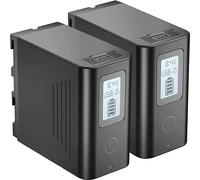 Batterie de rechange NP-F970, capacité 8800mAh, powerbank multifonctionnel, pack de 2