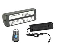 Batterie de Rechange numérique avec Chargeur de Voyage pour Canon NB-CP2L, NB-CP1L et Pochette d'accessoires pour Objectif Inclus